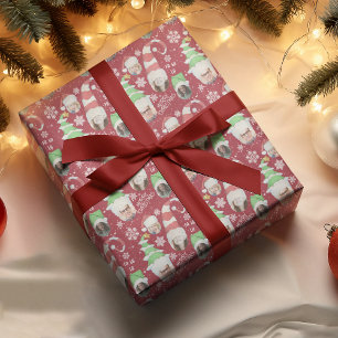 Grappige foto's Prettig kerstfeest Nieuwigheid Roo Cadeaupapier