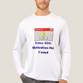 Grappige fout 404 Motivatie niet gevonden Retro T  Tri-Blend Shirt