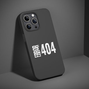 Grappige Fout 404 Pagina Niet Gevonden Geek Humor  iPhone 15 Pro Case