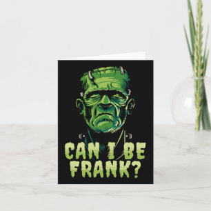 Grappige Frankenstein kan ik zijn Frank Halloween Kaart