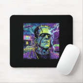 Grappige Frankenstein Monster Lovers Spooky H Muismat (Met muis)