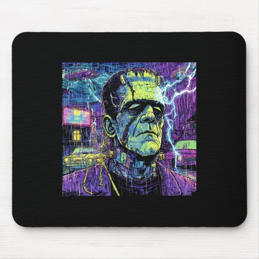 Grappige Frankenstein Monster Lovers Spooky H Muismat (Voorkant)