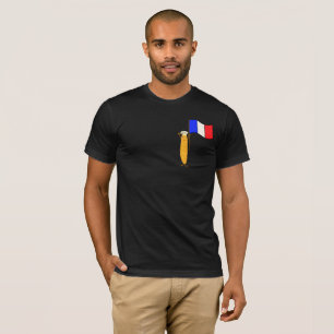 Grappige Franse Baguette T-shirt