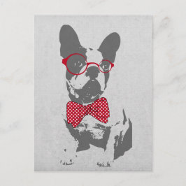 Grappige Franse Bulldog Briefkaart