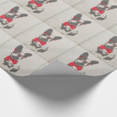  Grappige Franse Bulldog Cadeaupapier (Hoek)