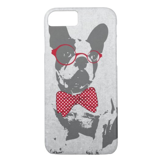  Grappige Franse Bulldog Case-Mate iPhone Case (Achterkant)