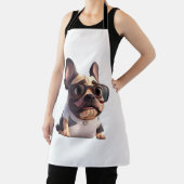 Grappige Franse Bulldog! Essential T-shirt Schort (Insitu)