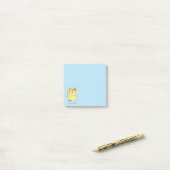 Grappige Franse Bulldog Franse hond Cartoon Post-it® Notes (Op bureau)