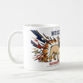 Grappige Franse Bulldog Happigebitergrootte Maximu Koffiemok