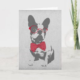 Grappige Franse Bulldog Kaart
