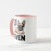 Grappige Franse Bulldog Liefhebber Antisociale F J Mok (Voorkant links)