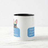 Grappige Franse Bulldog Mok (Midden)