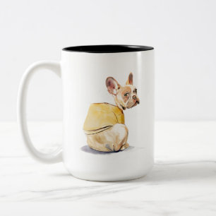 Grappige Franse Bulldog Mok – Frenchie Koffiemok