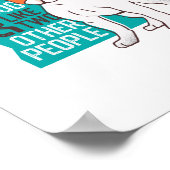 Grappige Franse Bulldog - Net als mijn hond en twe Poster (Hoek)