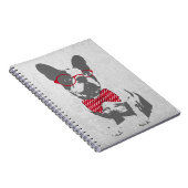  Grappige Franse Bulldog Notitieboek (Rechterzijde)