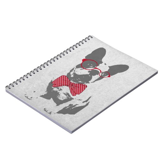  Grappige Franse Bulldog Notitieboek (Linkerzijde)