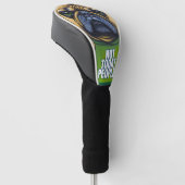 Grappige Franse Bulldog Perfect voor Hondenliefheb Golfheadcover (Schuin)