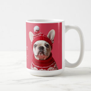 Grappige Franse Bulldog rode Mok - niet een andere