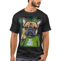 Grappige Franse Bulldog Stijlvol Plaid voor Honden