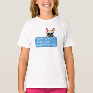 Grappige Franse Bulldog T-shirt