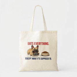 Grappige Franse Bulldog Tote Tas voor Hondenmoeder