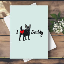 Grappige Franse Bulldog van Pet Dog Butt Fathers D