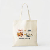 Grappige Franse Bulldog Zoomies Coma Hond Moeder T Tote Bag (Voorkant)