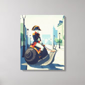 Grappige Franse Canvas Afdruk (Voorkant)