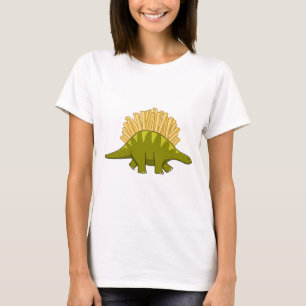 Grappige Franse Friet Dinosaur T-shirt