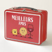 grappige Franse kaasliefhebbers (Voorkant)