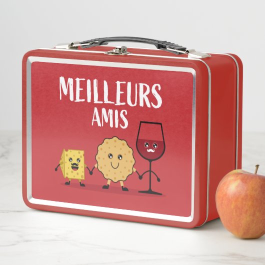 grappige Franse kaasliefhebbers (In situ)