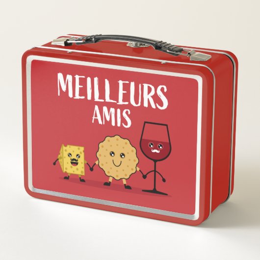 grappige Franse kaasliefhebbers (Achterkant)