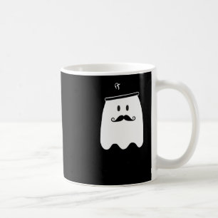 Grappige Franse leraar Halloween Bonjour Ghost Koffiemok