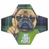 Grappige Franse stier hond niet vandaag Voetbal (Enkel)