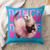 Grappige Fret in een Tutu Dansend Kussen (Deken)
