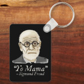 Grappige Freud psychologie grap Sleutelhanger (Achterkant)