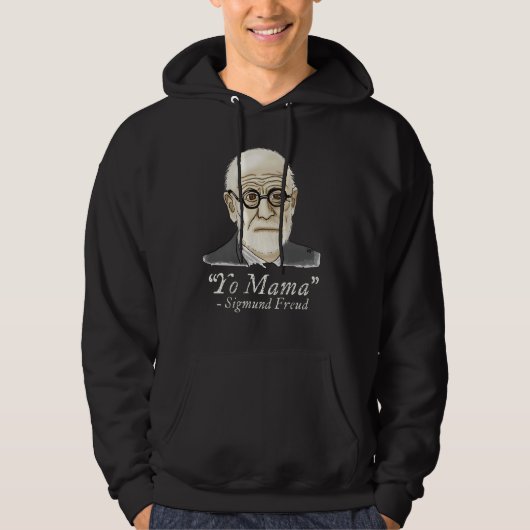 Grappige Freud psychologie Hoodie (Voorkant)