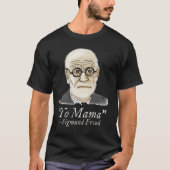Grappige Freud psychologie T-shirt (Voorkant)