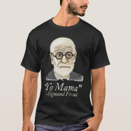 Grappige Freud psychologie T-shirt