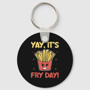 Grappige frietjes Graphic Volwassenen Kinder - Yay Sleutelhanger