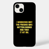 Grappige Frisbee-grap Case-Mate iPhone Case (Achterkant)