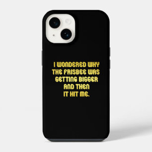 Grappige Frisbee-grap iPhone 14 Hoesje