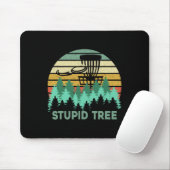 Grappige Frisbee Stomme Boom Disc Golf Cadeau Vlie Muismat (Met muis)