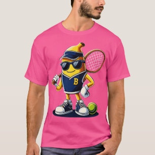 Grappige Fruitliefhebber Banaan Spelen Tennisbal S T-shirt