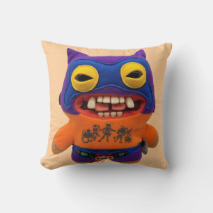 Grappige Fugglers Worstelaar Grappig Monster Kussen