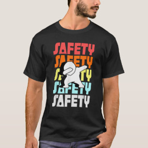 Grappige functionaris voor beroepsgezondheid en ve t-shirt