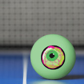 Grappige Funky Zombie Eyeball Beer of Pingpongbal (Net)