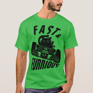 Grappige FURRurious rijkat T-shirt