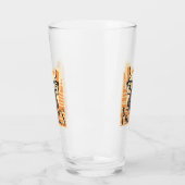 Grappige FYSICA Franse Bulldog Wetenschapsleraar C Glas (Links)