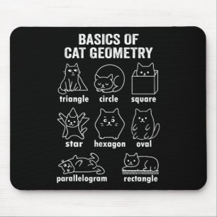 Grappige fysica van kattengeometrie terug naar sch muismat